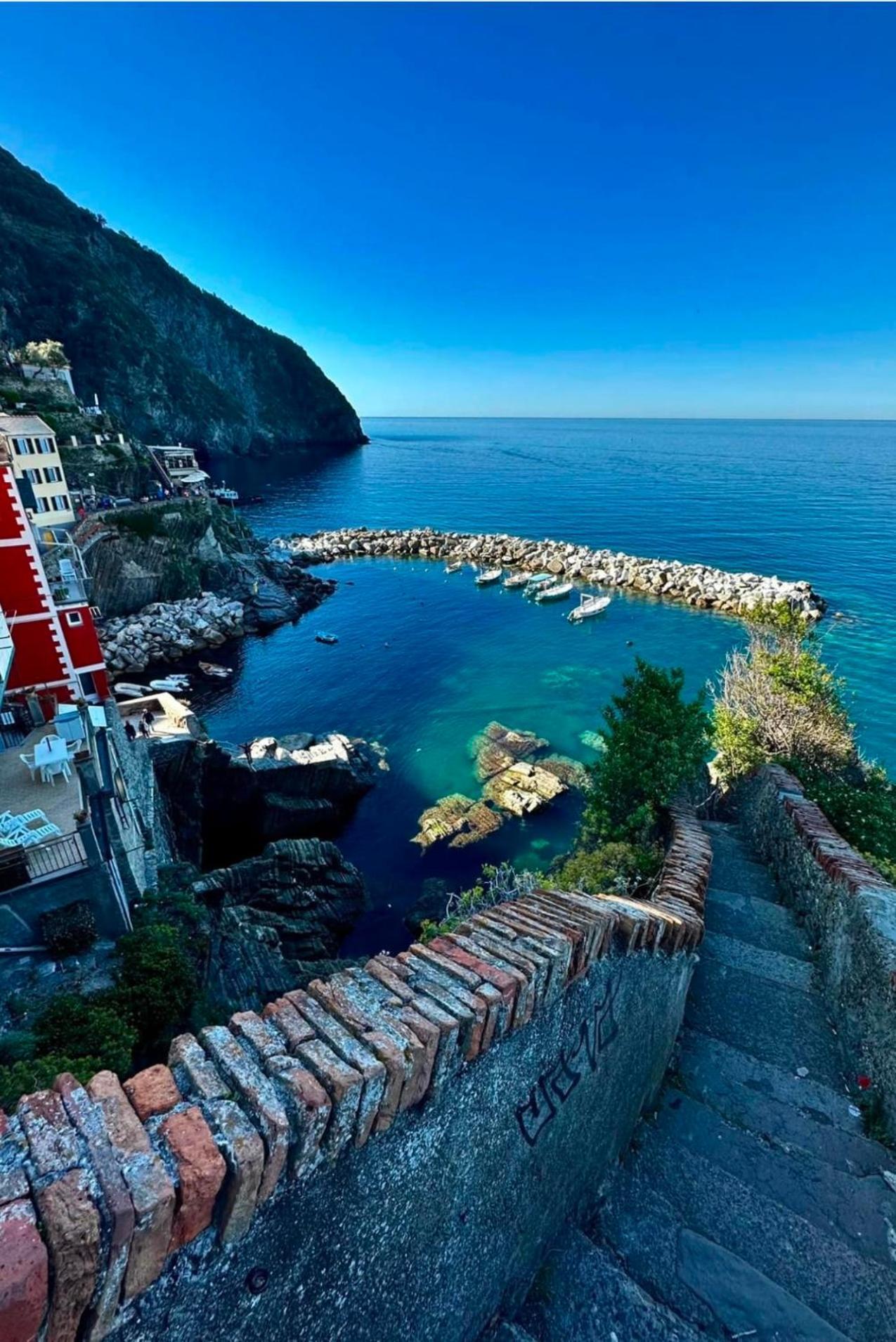 Compagnia Del Mare, Cinque Terre Full Apt X 2, Centro Storico,5 Minuti Dal Mare! ริโอมัจโจเร ภายนอก รูปภาพ